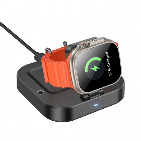 Hoco Wireles charger Hoco 3in1 3A 5W compatible with Apple Watch CQ16A black