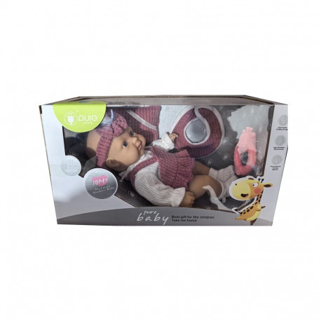 TOY DOLL BABY WITH PINK CLOTHES 706628W