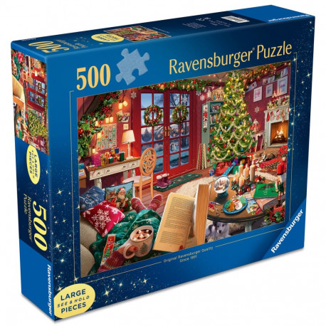 Ravensburger pusle 500 tk: mõnus jõulupuhkus