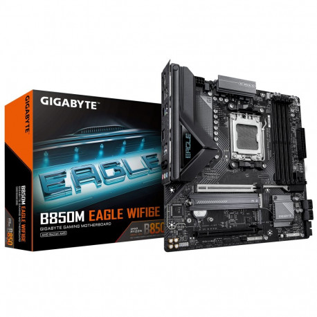 Gigabyte B850M EAGLE WF6E emaplaat AMD protsessoripere AM5 protsessoripesa DDR5 toetatud kõvaketta l