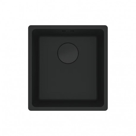 Kitchen sink Franke Maris MRG 210/110-37, black matt, 125.0683.231