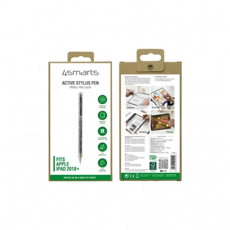 4smarts Active Stylus Pen Pencil Pro Lucid transparent stylus for iPad 541252