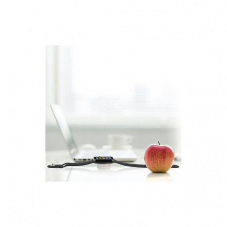 4smarts VoltBeamMini induktiivne laadija Apple Watch 1-8/SE jaoks 1m USB-A kaabliga 2.5W valge 46233