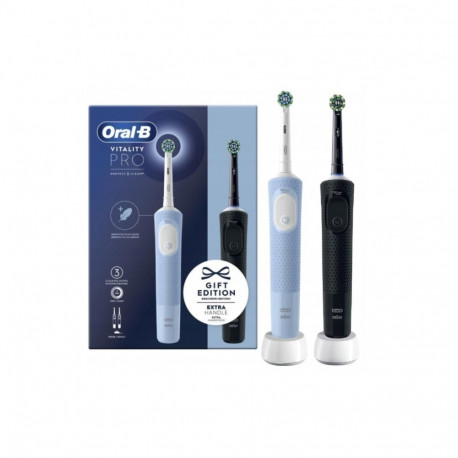 Oral-B Electric Toothbrushes | Vitality Pro Duo | Rechargeable | For adults | Number of brush heads 