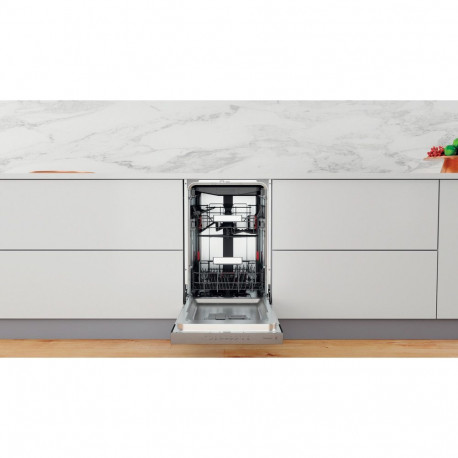 Whirlpool Dishwasher | WSBO 3O34 PF X | Built-in | Width 45 cm | Number of place settings 10 | Numbe