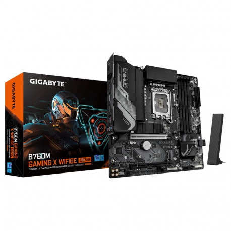 Gigabyte B760M GAMING X WIFI6E GEN5 emaplaat Intel protsessoripere LGA1700 protsessoripesa DDR5 toet