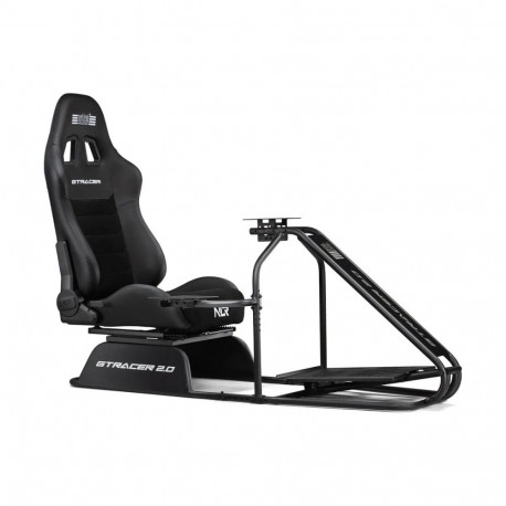 Next Level Racing võidusõidusimulaatori kokpit GTRacer 2.0, must