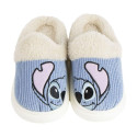 House Slippers Stitch Blue