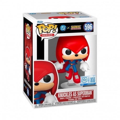 FUNKO POP! Vinyl Figure: DC / Sonic - Knuckles / Superman