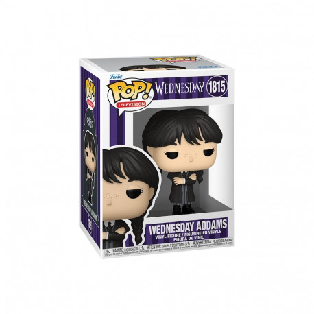 FUNKO POP! Vinyl Figure: Wednesday - Wednesday Addams (Black Coat)