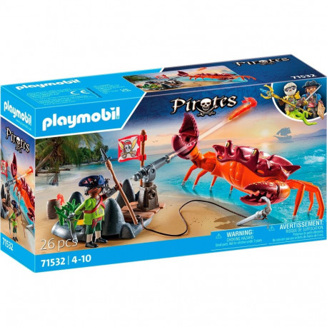 PLAYMOBIL PIRAADID Võitlus hiiglasliku krabiga 71532
