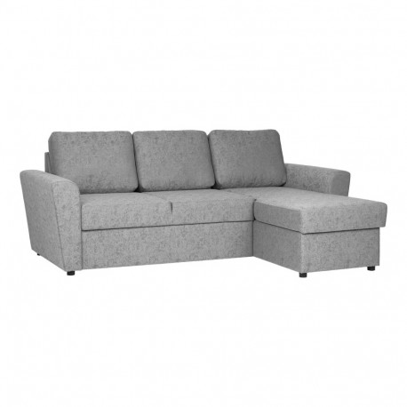 Corner sofa bed INGA grey