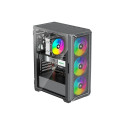 Xilence XILENT BLADE II X613, tower case (black, tempered glass)