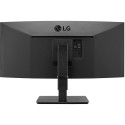 LG 35BN77CP-B, gaming monitor - 35 - black/silver, curved, HDMI, DisplayPort, USB-C, Free-Sync, 100H