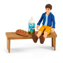 Schleich Farm World mobile farm stand, play figure