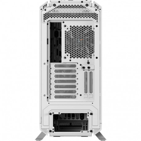 SILENT BASE 802 Window White (weiß, Tempered Glass)