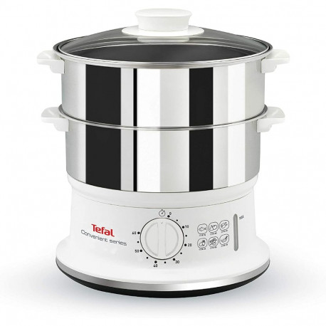 Tefal Convenient Series VC1451, steamer (stainless steel / white)