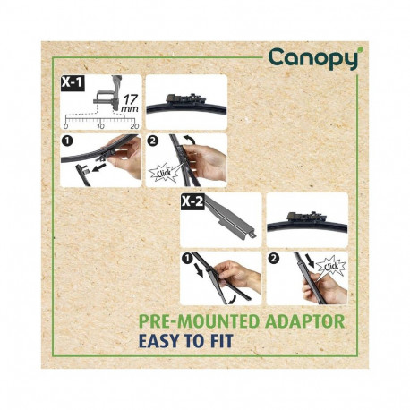 Valeo Canopy klaasipuhasti X 650 583985