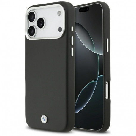 BMW case Sign Full Wrapped Metal MagSafe Apple iPhone 17 Pro Max, black