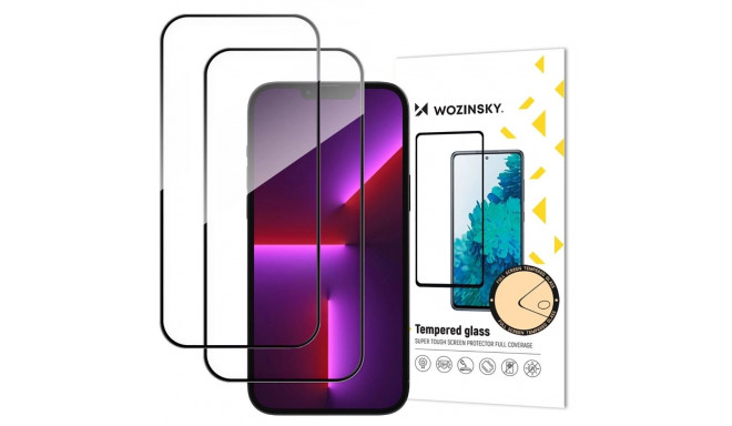 Wozinsky Full Glue Tempered Glass 2-Pack for iPhone 17 Pro Max