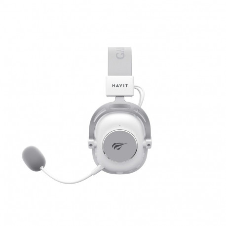Havit mängurite kõrvaklapid H2002YG 2.4G, valge ja hall