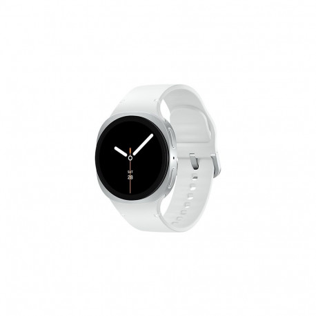 Samsung Galaxy Watch 8 3.3 cm (1.3") AMOLED 40 mm Digital 438 x 438 pixels Touchscreen Silver Wi-Fi 