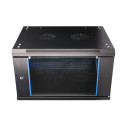 Extralink seinakinnitusega rack-kapp 6U 600x600 must