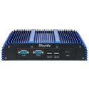 Shuttle BPCAL02-i7 industrial Box-PC, Core i7-1255U , 2x SO-DIMM, 2x LAN, 1x COM, 1xHDMI, 4x USB, fa