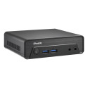Shuttle Nano PC NE10N, Intel N 100, 1x HDMI, 1x DP, 6x USB, 1x LAN, ventilaatorita, 24/7 pidev töö, 