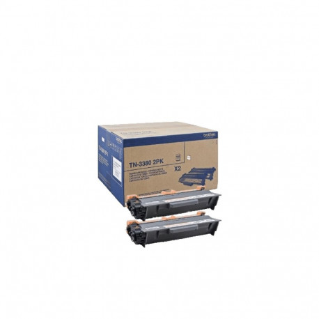 Brother TN-3380TWIN toner cartridge 2 pc(s) Original Black