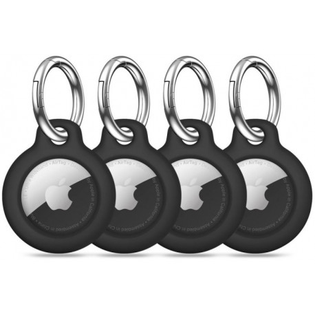 Tech-Protect case Rough Apple AirTag 4pcs, black