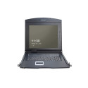 Digitus 17" LCD KVM Console, 1-Port VGA, german Keyboard