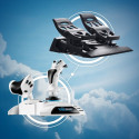 Thrustmaster T.Flight Hotas One Microsoft Flight Simulator Edition must, valge USB juhtkang + mootor