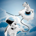 Thrustmaster T.Flight Hotas One Microsoft Flight Simulator Edition must, valge USB juhtkang + mootor