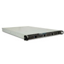 Inter-Tech IPC 1U-1404 Rack Black, Stainless steel