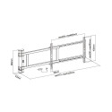 Equip 32"-75" Motorized TV Swing Mount Bracket