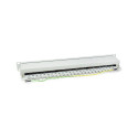 Equip 24-Port Cat.6 Shielded Patch Panel, Light Grey