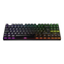 CHERRY MX 8.2 TKL juhtmevaba RGB mänguklaviatuur USB + RF juhtmevaba + Bluetooth QWERTZ saksa must