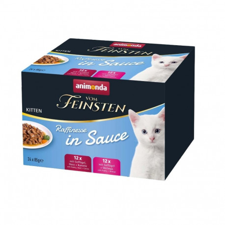 ANIMONDA Vom Feinsten Kitten Raffinesse in sauce - wet cat food - 24x85g