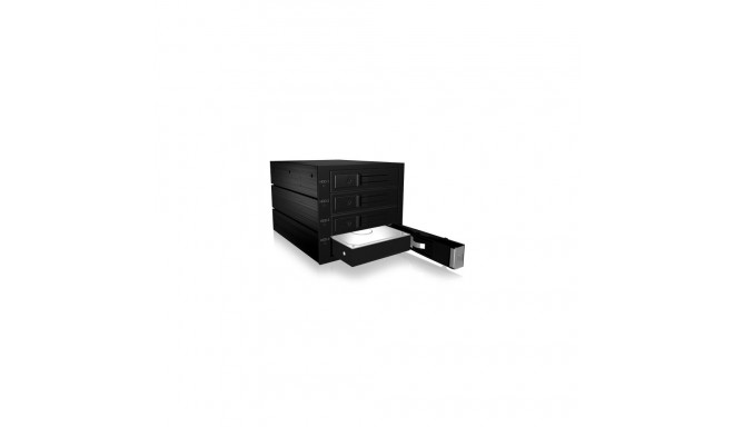 ICY BOX IB-564SAS-12G disk array Black