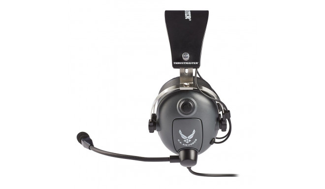 Thrustmaster T.Flight U.S. Air Force juhtmega peavõru lennunduse/õhuliikluse juhtimise mustad, halli