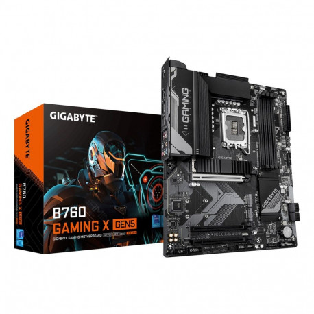 GIGABYTE B760 GAMING X GEN5 Motherboard - Supports 14th Gen. Intel Core CPUs, 8+1+1 phases VRM, up t