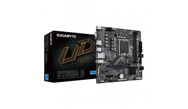 GIGABYTE B760M E emaplaat