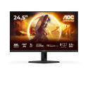 AOC G4 25G4SRE arvutimonitor 62.2 cm (24.5") 1920 x 1080 pikslit Full HD LED must, punane