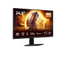 AOC G4 25G4SRE arvutimonitor 62.2 cm (24.5") 1920 x 1080 pikslit Full HD LED must, punane