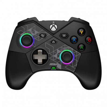 MSI FORCE PRO W CONTROLLER Black USB 2.0 Gamepad Analogue / Digital Android, PC, Xbox One S, Xbox On
