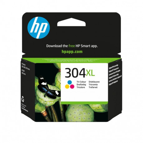 HP tindikassett 304XL originaalne, kolmevärviline