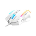 DECUS NX RGB Gaming Mouse, white