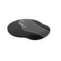 VELLU Memory Foam Mousepad, black