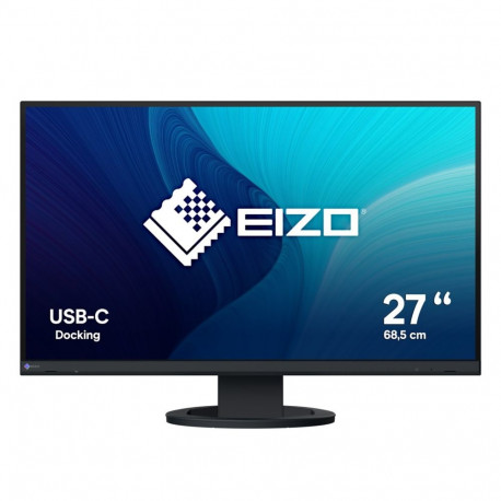 EIZO FlexScan EV2720S-BK arvutimonitor 68.6 cm (27") 2560 x 1440 pikslit Quad HD LCD must